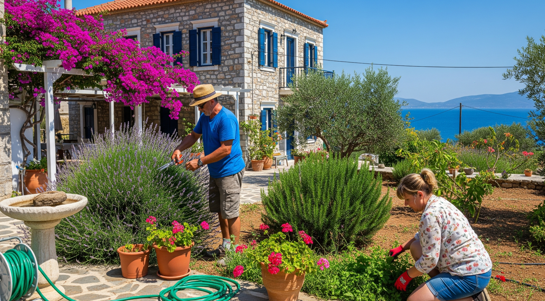Garden maintenance service